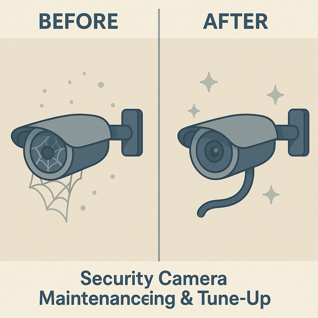 Security Camera Maintenance & Tune‑Up