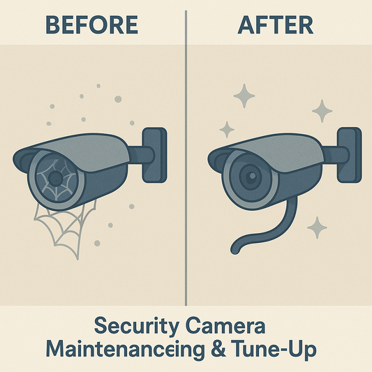 Security Camera Maintenance & Tune‑Up